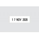 SINGLE COLOUR CLASSIC NON SELF INKING DATE STAMPS